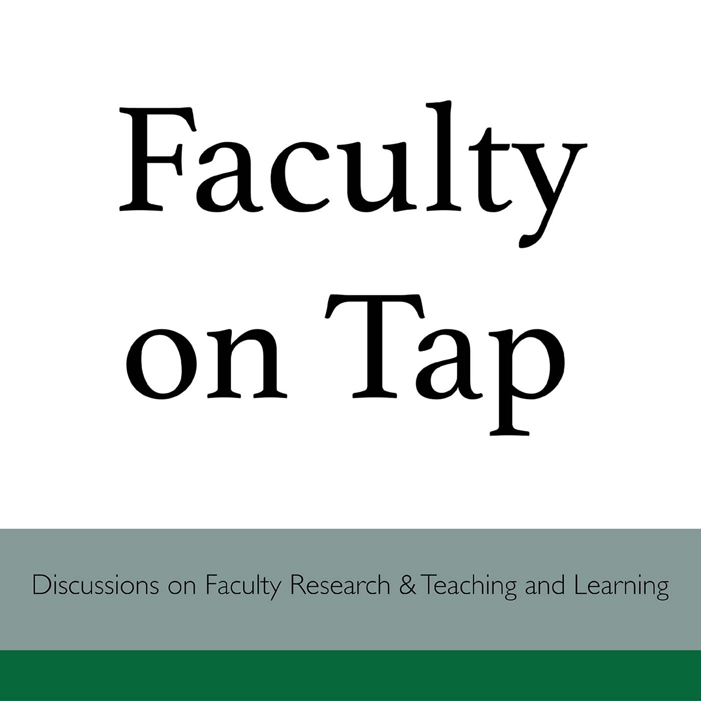 Faculty on Tap